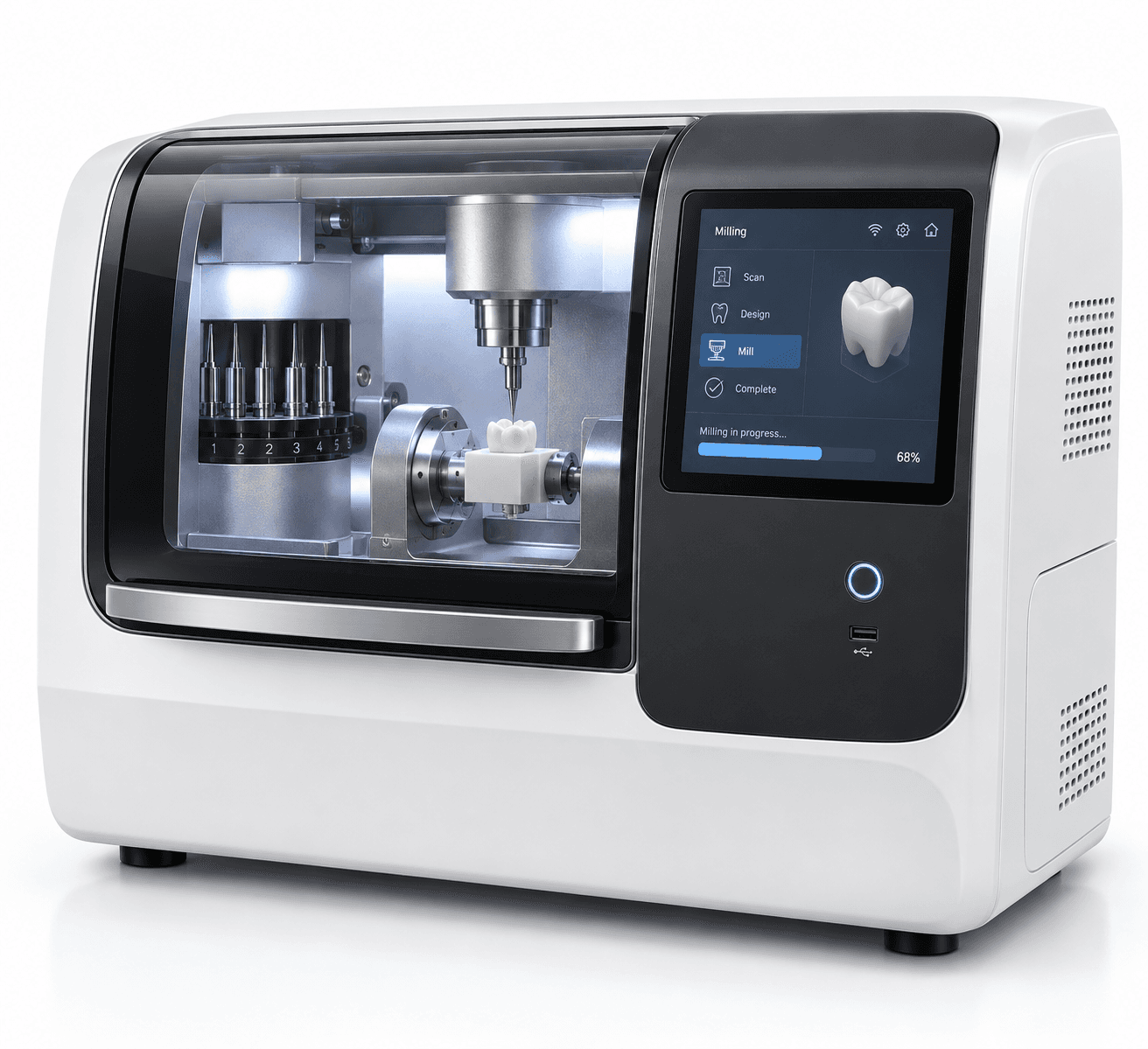 Dental CAD/CAM Milling Machine