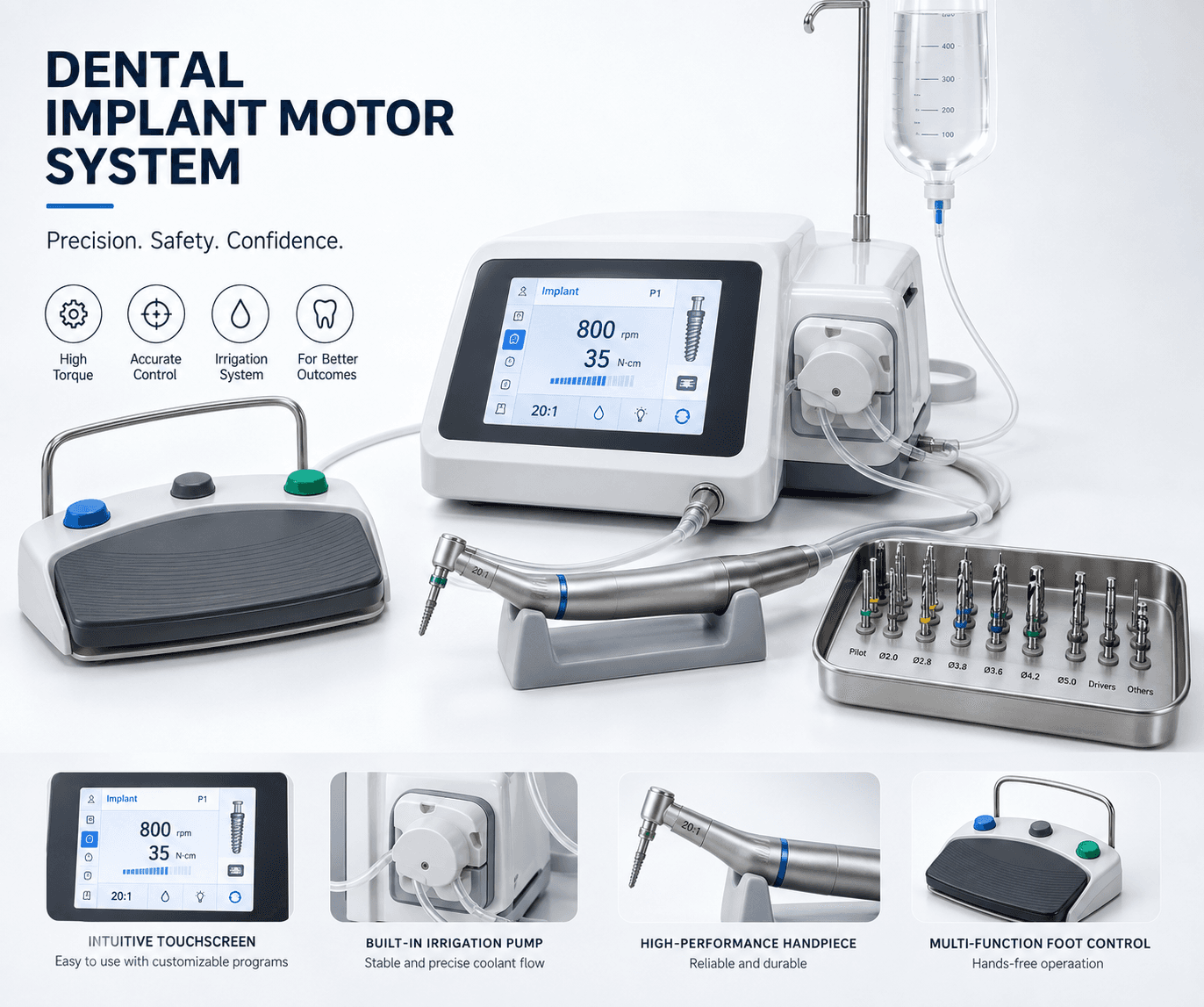 Dental Implant Motor System
